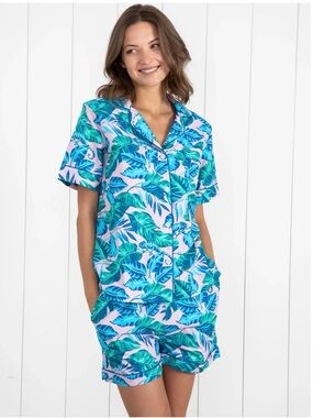 Printfresh Karma Chameleon Short Sleep Pajamas Set . Size S